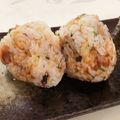 ちゃまたまご's cooksnap of when they made 青しそ＆梅干し赤じそ＆おかか簡単おにぎり.