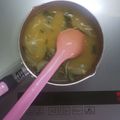 彩音ｍａｍａ's cooksnap of when they made 基本の味噌汁.