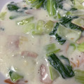 わ　わ's cooksnap of when they made ハムとちんげん菜のクリーム煮.