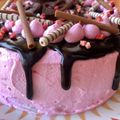 実菜都's cooksnap of when they made ハロウィンのドリップケーキ.