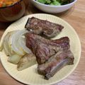 ポメちょん's cooksnap of when they made 子ども喜ぶ簡単スペアリブ のオーブン焼き.