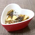 り～たん。's cooksnap of when they made 柿とレンコンのもずく酢あえ.