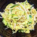 いたちゃん55's cooksnap of when they made もやしバンサンスー.