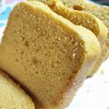 doskoiP's cooksnap of when they made かぼちゃ食パン.