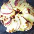 ごはん好きパンも好き's cooksnap of when they made りんごのデザートpizza.