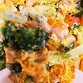 67luna's cooksnap of when they made 南瓜・ブロッコリーカニカママヨ和え♪.