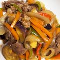 kuuko♪'s cooksnap of when they made 牛肉とナスのカラフル炒め.