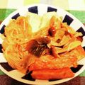 龍青空ママ's cooksnap of when they made さつま揚げとキノコのすき焼き風.