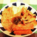 龍青空ママ's cooksnap of when they made さつま揚げとキノコのすき焼き風.
