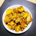 J_son's cooksnap of when they made 豚こまとじゃがいものほっこり炒め.