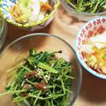 山ばあば's cooksnap of when they made 簡単一品♪うまっ♡豆苗のピリ辛おひたし.