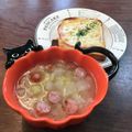 こつゆ514's cooksnap of when they made 白菜とウインナーの中華スープ.