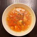 まあ太郎＊'s cooksnap of when they made トマトととチーズのコンソメスープ.