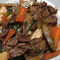 きょろましゃ's cooksnap of when they made 牛肉とナスのカラフル炒め.