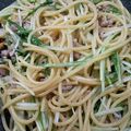 ☆ﾁｬｯﾋﾟ☆'s cooksnap of when they made 水菜とひき肉の和風パスタ.