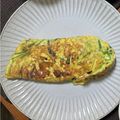 maaa。's cooksnap of when they made ママのオムレツ✿ホウレン草＆シーチキン✿.