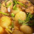 あや　ぱん's cooksnap of when they made 圧力鍋で☆手羽元とカブのおろし煮.