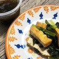 みりん調味料's cooksnap of when they made 小松菜と厚揚げの煮たやつ.