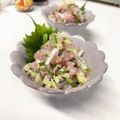まゆ97's cooksnap of when they made 居酒屋気分☆あじのたたき.