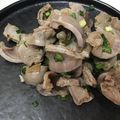 葉月優希's cooksnap of when they made 子ども大好き♡砂肝（すなずり）にらポン酢.
