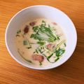 ハルぶらんど's cooksnap of when they made レンジでうまい！豆乳スープ(牛乳も可).