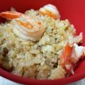 ごめっきー's cooksnap of when they made レンジだけ！？本格えびチャーハン.