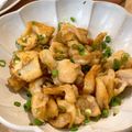 mikko6's cooksnap of when they made 【節約レシピ】鶏皮かりかりポン酢.