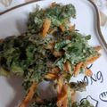 森くまママ's cooksnap of when they made サックサク☆セロリの葉のかき揚げ.