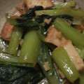 ヨシヨッシー's cooksnap of when they made 小松菜と厚揚げのにんにくオイスター炒め.
