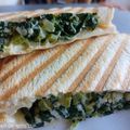 naocolin's cooksnap of when they made 大根葉でチーズトーストサンドイッチ.