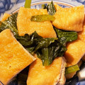 ayamiracle's cooksnap of when they made 小松菜とお揚げの煮浸し.