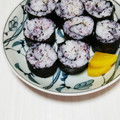 ぱふ♪'s cooksnap of when they made ゆかりとしらすde細巻き寿司.
