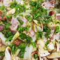 ちーゆづアーちゃん☆'s cooksnap of when they made 簡単♡白菜とベーコンと油揚げの白だし煮.