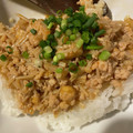 とも♡kitchen's cooksnap of when they made 鶏ひき肉とエノキの節約丼♪.