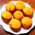 もふもふクロさん's cooksnap of when they made ノンバター！朝食！かぼちゃのマフィン.