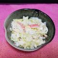 はちみつlove's cooksnap of when they made 簡単☆茹でキャベツとカニかまのサラダ.