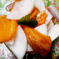 クックeko☆'s cooksnap of when they made かぶと柿の甘酢漬け.