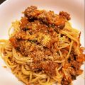 キタマニ's cooksnap of when they made ３０分レシピ ミートソーススパゲティ.