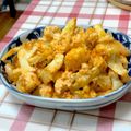 秋生3号's cooksnap of when they made カリフラワーとエビのオーロラソース炒め.