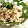 だりりラブ's cooksnap of when they made 鶏ひき肉とごぼうの混ぜご飯.