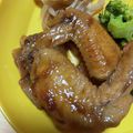 67luna's cooksnap of when they made 鶏手羽先と大根の甘辛煮.