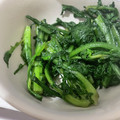 himenn's cooksnap of when they made 超簡単♪春菊のおひたし～無添加.
