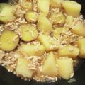 yunapi☆'s cooksnap of when they made サツマイモの甘辛そぼろ煮☆.