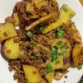 Hajimecooking's cooksnap of when they made 子供喜ぶ！蓮根とサツマイモの挽肉炒め.