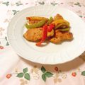 yesmama's cooksnap of when they made かぼちゃの豚しゃぶ巻き.
