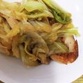 プクこ's cooksnap of when they made 麺つゆで！キャベツと竹輪の煮浸し＊簡単＊.