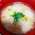 みれいく's cooksnap of when they made 朝食に！つみれと玉ねぎのお味噌汁.