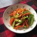 栗丸うさぎ's cooksnap of when they made エコ！ブロッコリーの茎と人参の簡単炒め.