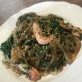 Yokchina's cooksnap of when they made チンゲン菜とえび、春雨の中華炒め.