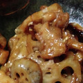 あかぷり's cooksnap of when they made 鶏皮と蓮根のきんぴら.